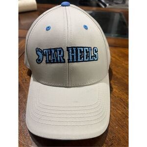 UNC North Carolina Tar Heels Hat White Cap
